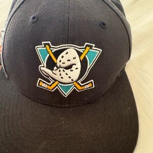 Anaheim ducks 20th anniversary Hockey Team Cap
